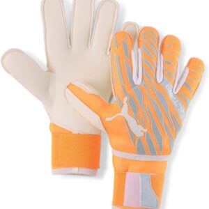 Puma Unisex Cloud Ultra Protect 1 RC -Torhüterhandschuhe Sport, Orange/Silber, 9