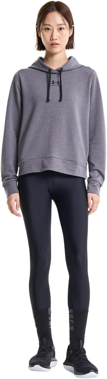 Under Armour Damen Rivale Terry Hoodie Langarmes – Bild 5