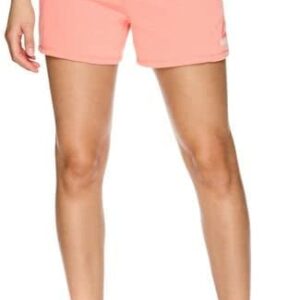 Reebok Frauen trainieren Yoga -Shorts weiche leichte französische terry febrische entspannte Shorts mit Taschen