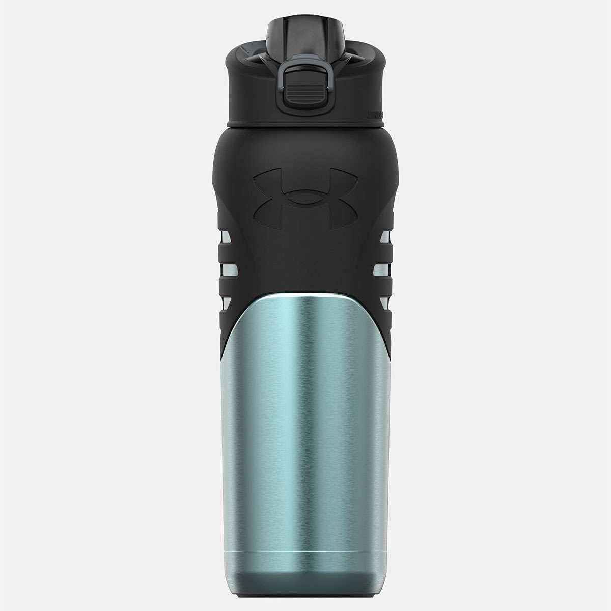 Under Armour Edelstahl Wasserflasche Isoliert Carabiner Haken Lecknachweis für Kinder Erwachsene alle Sports Gym 24oz – Bild 3