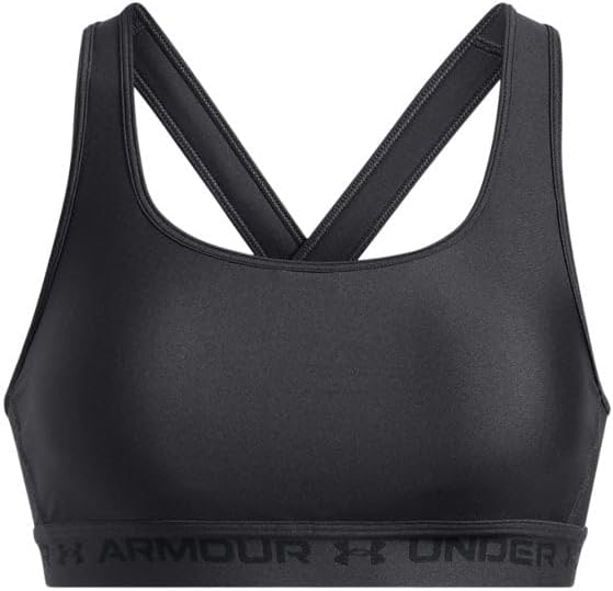 Under Armour Women's Crossback Mid Heather Sports BH (Packung von 1) – Bild 3
