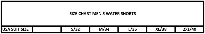 Reebok Mens Badebode 9 "Jacquard E-Board UPF 50 Draw String Schwimmstämme Schwimmstämme – Bild 8