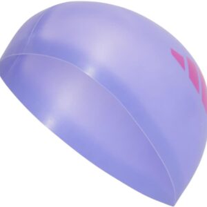 Adidas Unisex Kids 3-Stripes Schwimmkappe