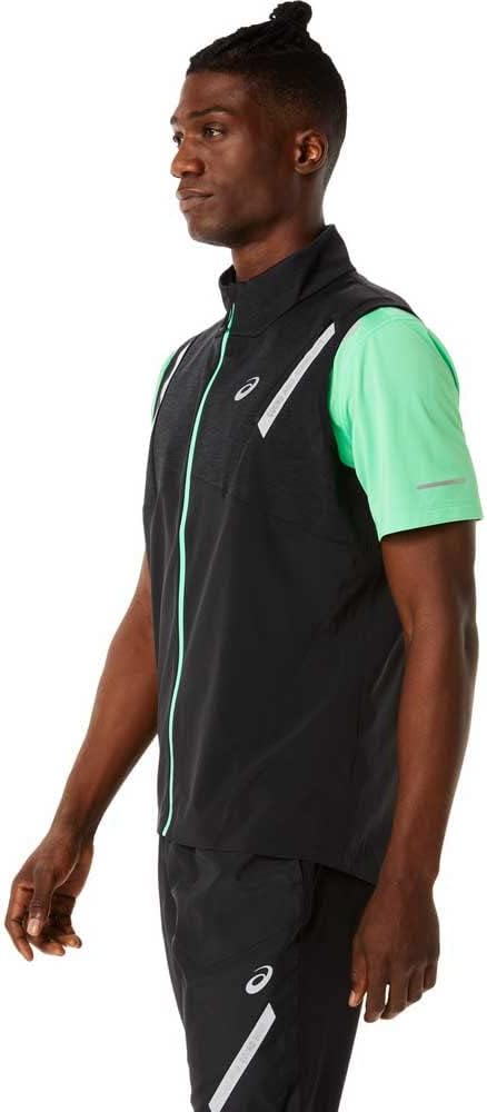 Asics Lite-Show-Weste, Performance Black Heather/ – Bild 3