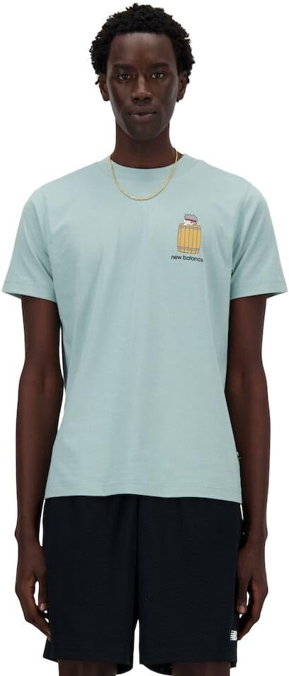 New Balance Herren Sport Essentials Barrel Runner T-Shirt Shirt