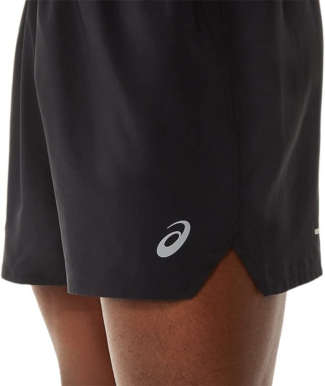 ASICS Men's Road 5in Classic Shorts, Performance Black, L, Power Black – Bild 4