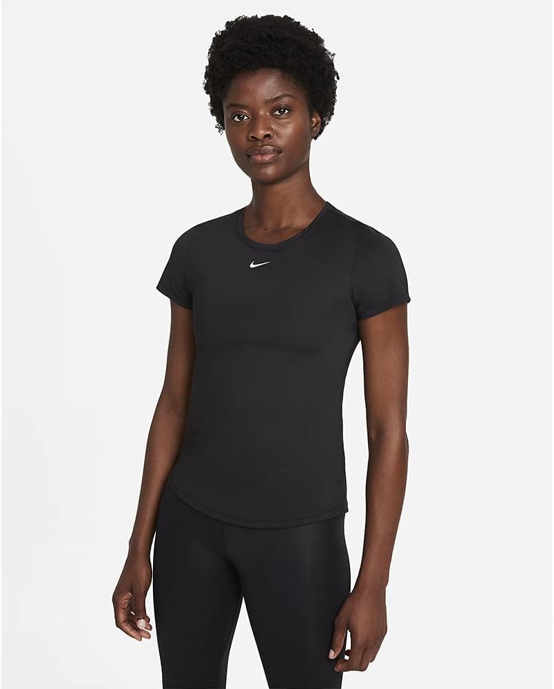 Nike Women's w nk ein df ss schlankes Top T-Shirt – Bild 3
