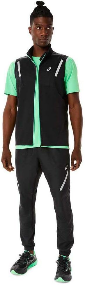 Asics Lite-Show-Weste, Performance Black Heather/ – Bild 4