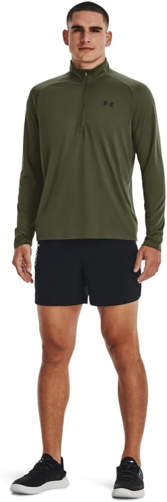 UM -UA Tech 2,0 1/2 Reißverschluss, das vielseitige Top für Männer, leichte und atmungsaktive Reißverschlüsse für das Training (Packung 1) – Bild 3