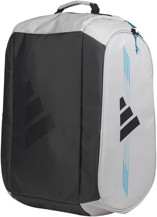 Adidas Racket Bag Protour aus der WHHITE 3.4 RAUTED BAGSCREM – Bild 3