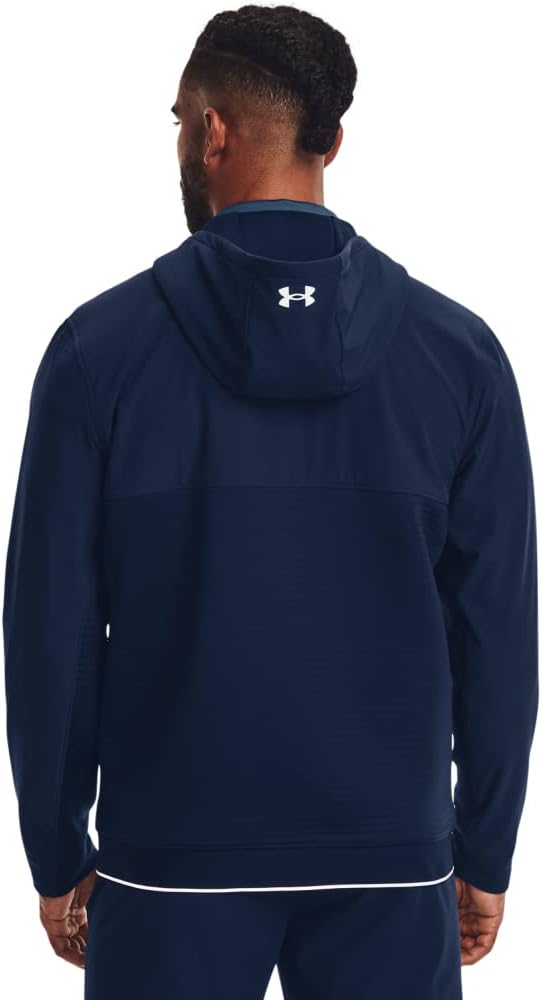 Under Armour Unisex Überwachung Jacke ua Storm Daytona FZ-NVY T-Shirt – Bild 2