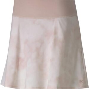 Puma Frauen Golf Frauen 2020 PWRSHAP -Krawattenfarbe Rock 16 Zoll Skort