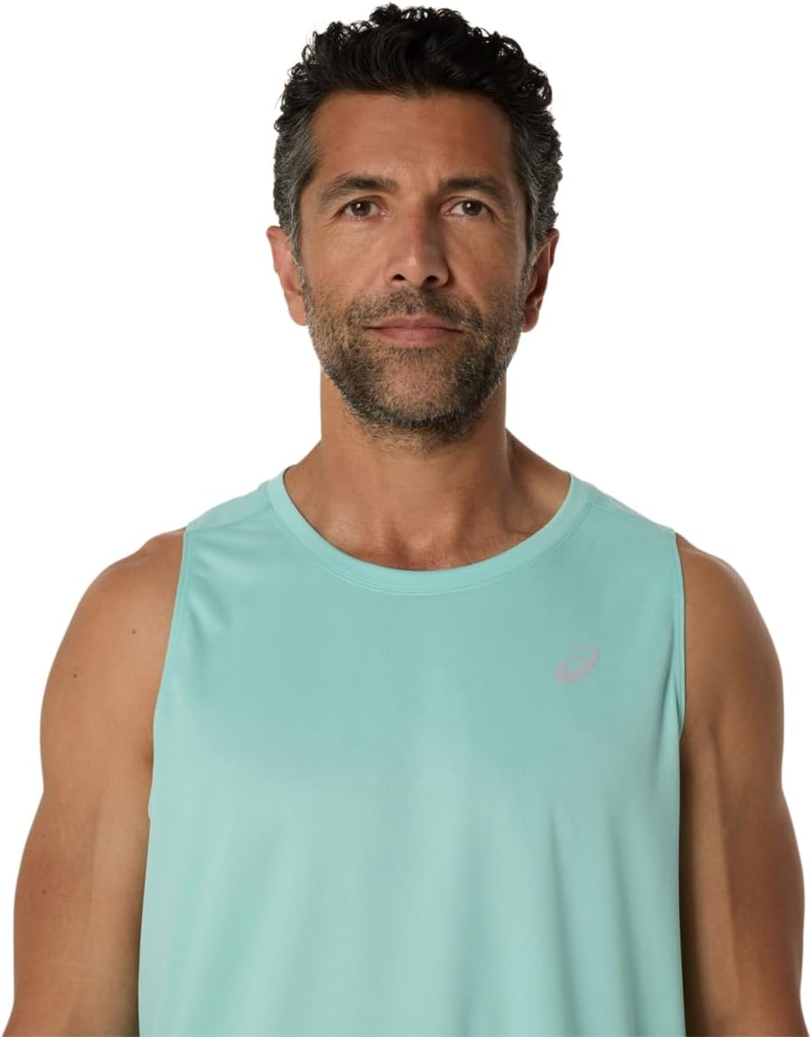 ASICS Herren-Laufbekleidung, silberfarben – Bild 4