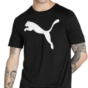 Puma Männer aktives großes Logo T-Shirt T-Shirt