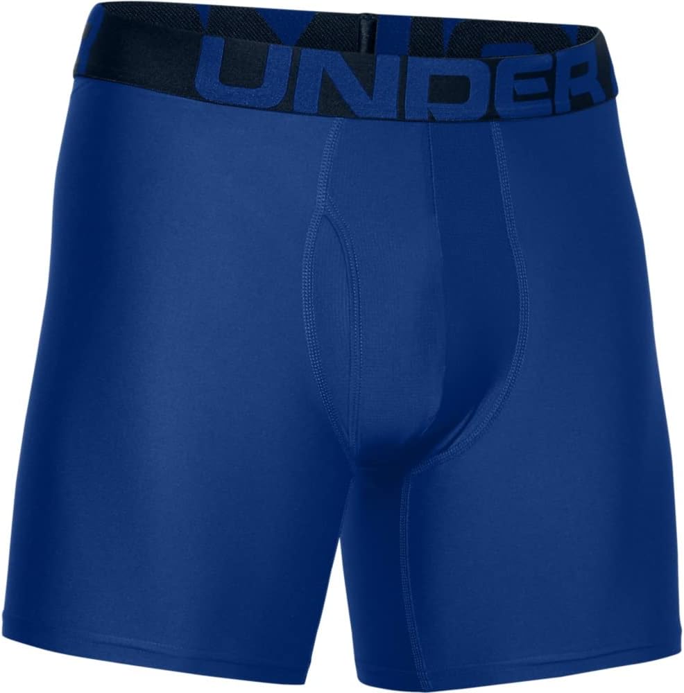 Under Armour Herren-Tech-Boxer-Shorts, 15 cm Insseam, 2-Pack, schnell trocken – Bild 5