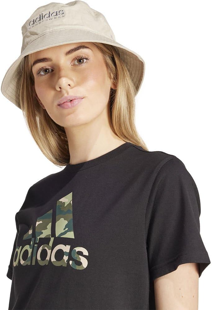 adidas Damen Camo Graphic Tee Kurzarm-Grafik-T-Shirt – Bild 5
