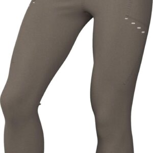 Nike Swift 7/8 Trainingsleggings mit hohem Bund und Taschen (Frauen), Nerzbraun/reflektierender SILV, HJ2252-233, 2XL