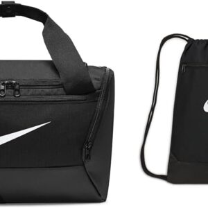 Nike Unisex – Erwachsene BRSLA -Tasche, Schwarz/Weiß, EU & DA5435-010 Nike Academy Sports Backpack Unisex UNISEX UNISEX ERWALK/Schwarz/Weiß, 1 Größe