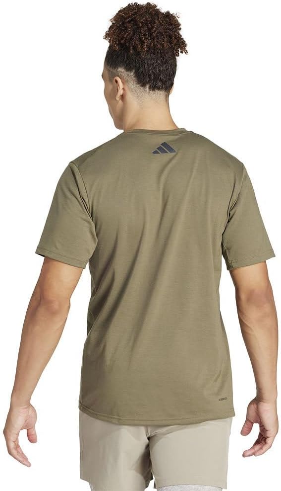 adidas Herren-Traines-Essentials Saisonal Brand Love Camo Tee T-Shirt – Bild 2