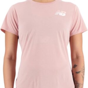 Neues Gleichgewicht Grafik beschleunigt das T-Shirt für Frauen rosa