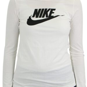 Nike Women’s W NSW Tee Essentials Ikon extra langärmelige T-Shirt