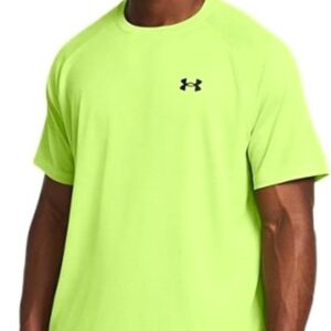 Under Armor Tech strukturierte SS-PPL-Kurzärärmel-Männer-T-Shirt Green