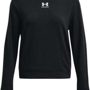 Under Armour Damen -Rivale Terry Crew Langarmes