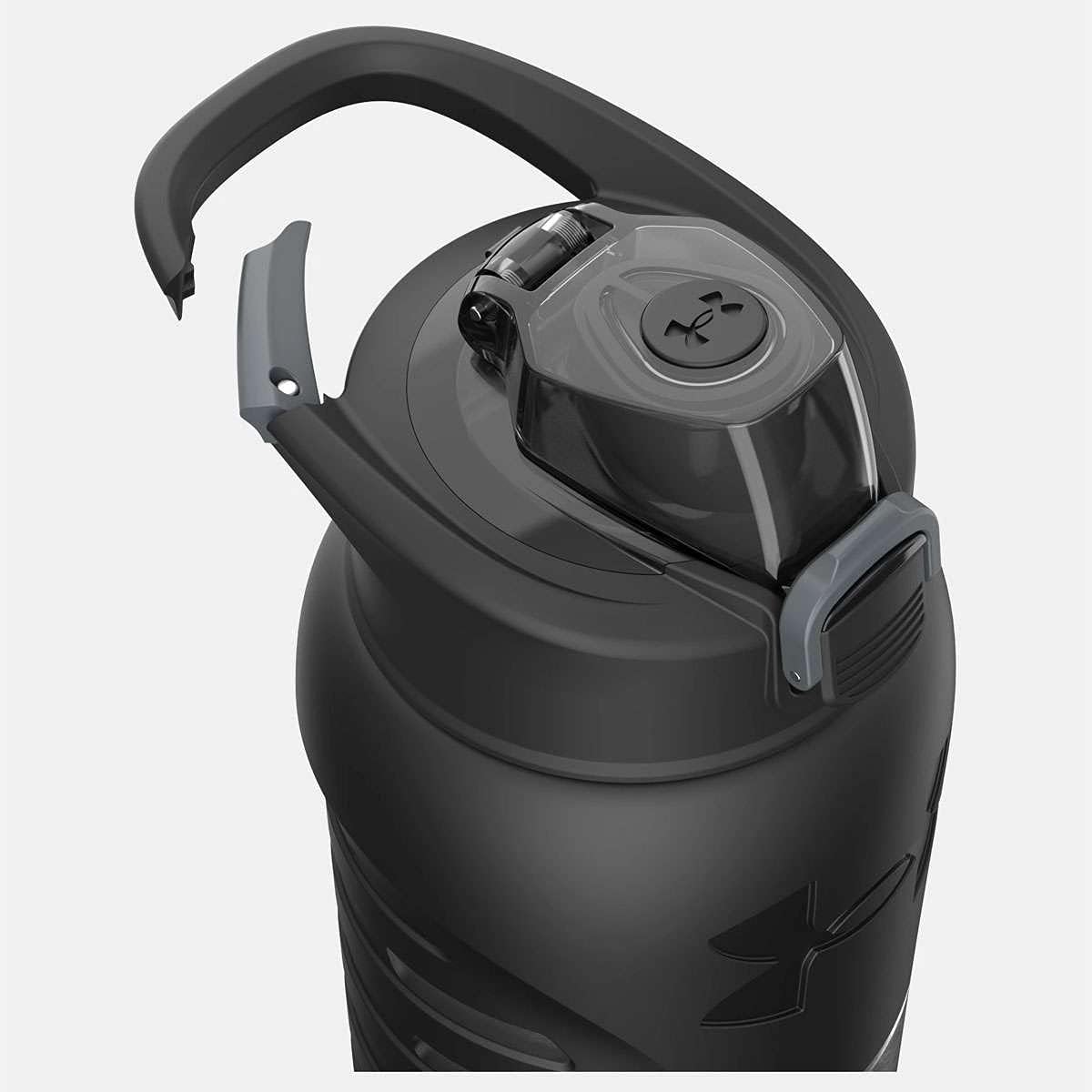 Under Armour Edelstahl Wasserflasche Isoliert Carabiner Haken Lecknachweis für Kinder Erwachsene alle Sports Gym 24oz – Bild 5
