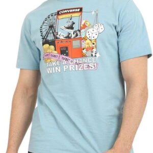 Converse Claw Machine Herren-T-Shirt Blau