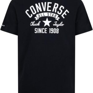 Converse Unisex Kinder CNV_9CG911-023-E3_L T-Shirt, Schwarz, L.