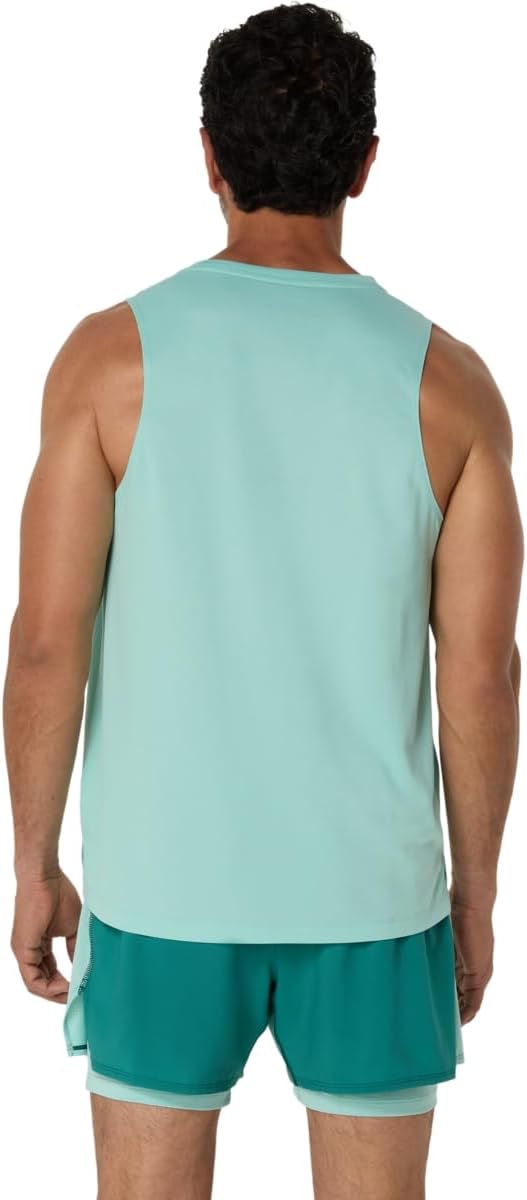 ASICS Herren-Laufbekleidung, silberfarben – Bild 2