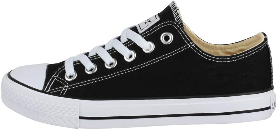 Elara Chunkyrayan Unisex Low Top Textile Trainer – Bild 3