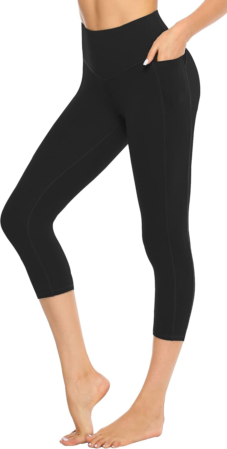 Persit Damen -Sport -Leggings mit Taschen, undurchsichtige Sporthosen, Yogamosen, Streetwear – Bild 2