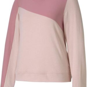 PUMA Damen Golf 2020 Cloudspun Colorblock Crew Sweatshirt mit Rundhalsausschnitt