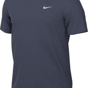 Nike Herren Miler Dri-Fit UV Kurzarm Laufen Top für Männer Kurzarm Running Top