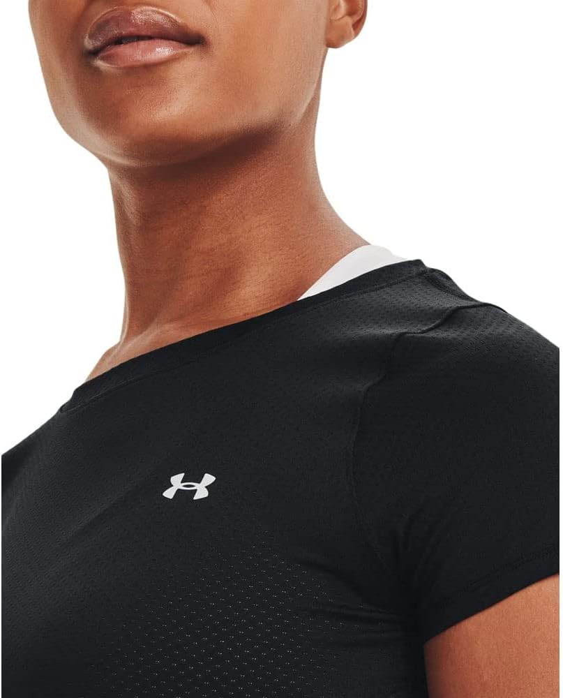 Under Armour Damen UA Hg Rüstung SS Weiches Stretch atmungsaktives T-Shirt – Bild 3