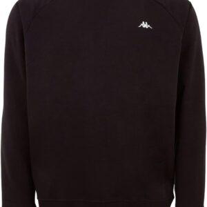 Kappa Vauke Sweatshirt I Unisex Baumwollpullover I Grund für Sport und Freizeit I -Pullover für Frauen und Männer in Blau, Grau, Schwarz und Größen S, M, L, XL, XXL und XXXL erhältlich