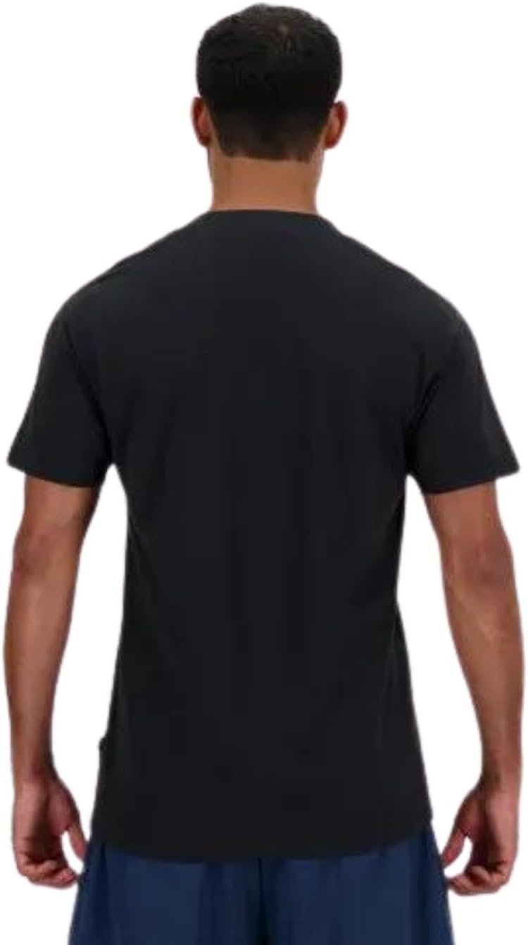 Neues Gleichgewicht Herren-Essentials Kurzarm T-Shirt Schwarz schwarz – Bild 2