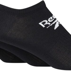 Reebok Unisex „Core“ Sneaker Socken – Herren & Womens Low geschnittene weiche Baumwoll -Socken mit Bogenunterstützung und nahtlose Zehen 3 Paare Multipackgrößen 35-47