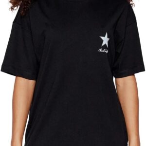 Converse Infill Star Frauen T-Shirt schwarz