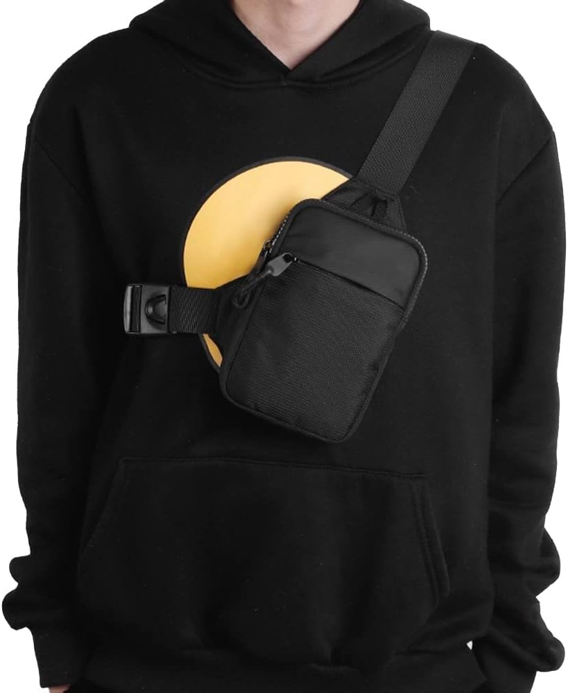 Dongker Sling Brust Crossbody Bag, wasserdichte Umhängetasche, Crossbody -Bag -Rucksack für Männer und Frauen, die im Freien im Freien wandern – Bild 9