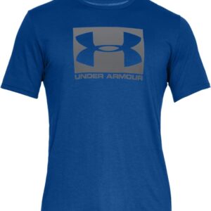 Under Armour Herren-Boxed SportStyle SS Atmungsaktives Sporthemd, schnell trocknendes funktionelles Hemd mit lockerer Passform (Packung von 1)