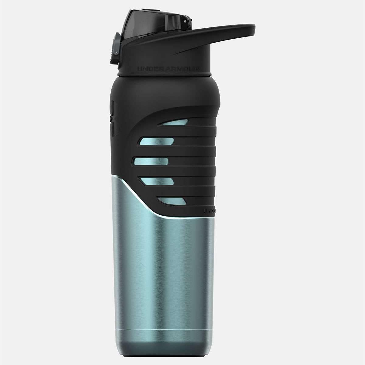 Under Armour Edelstahl Wasserflasche Isoliert Carabiner Haken Lecknachweis für Kinder Erwachsene alle Sports Gym 24oz – Bild 4