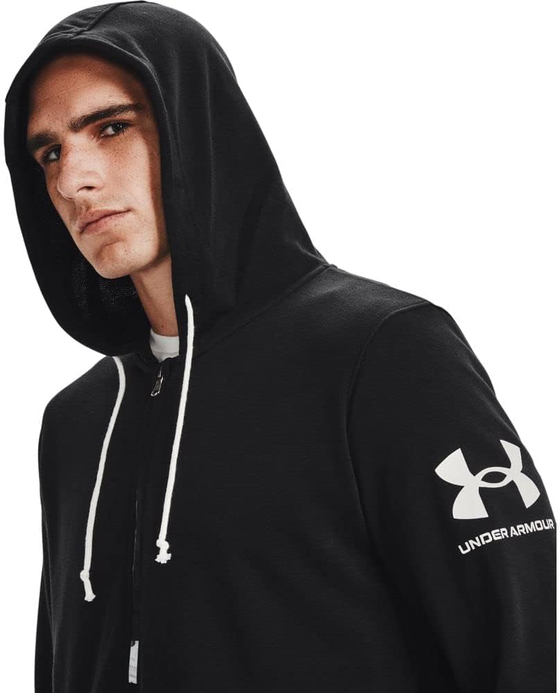 Der Rivale von Under Armour Herren Terry Dochting schnell trocknen Full Reißverschluss Hoodie – Bild 4