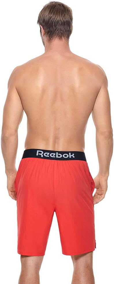 Reebok Mens Badebode 9 "Jacquard E-Board UPF 50 Draw String Schwimmstämme Schwimmstämme – Bild 3