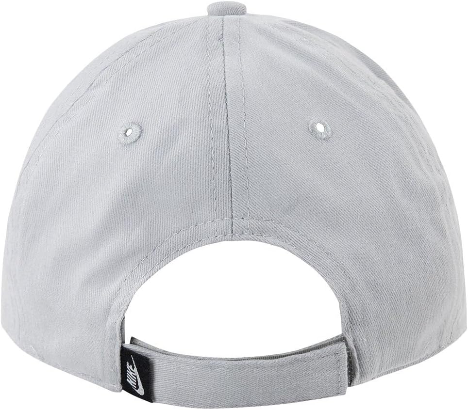 Nike Futura Patch Kurve Rand Cap One Size, Grau – Bild 8