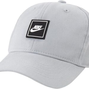 Nike Futura Patch Kurve Rand Cap One Size, Grau