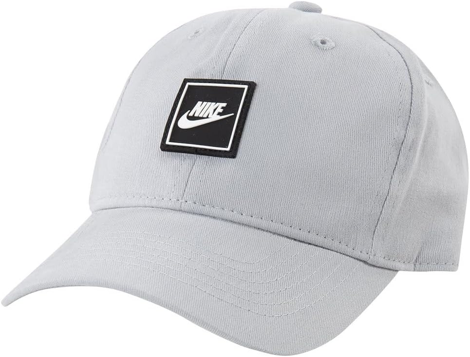 Nike Futura Patch Kurve Rand Cap One Size, Grau