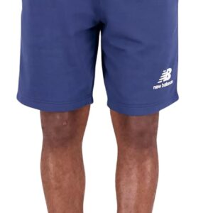 Neues Gleichgewicht Herren NB Essentials Fleece Stapeled Logo Shorts