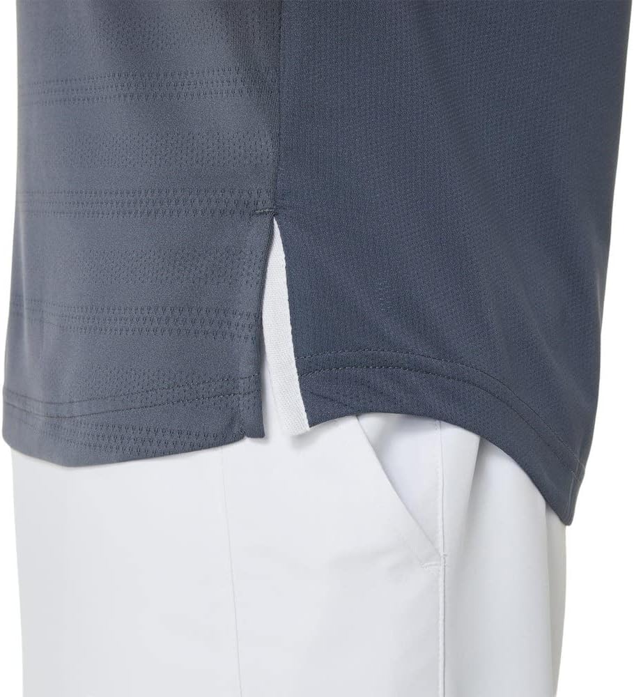 ASICS Men's Match Tennis Shirt Schwarz L, Performance Schwarz/Träger grau – Bild 5